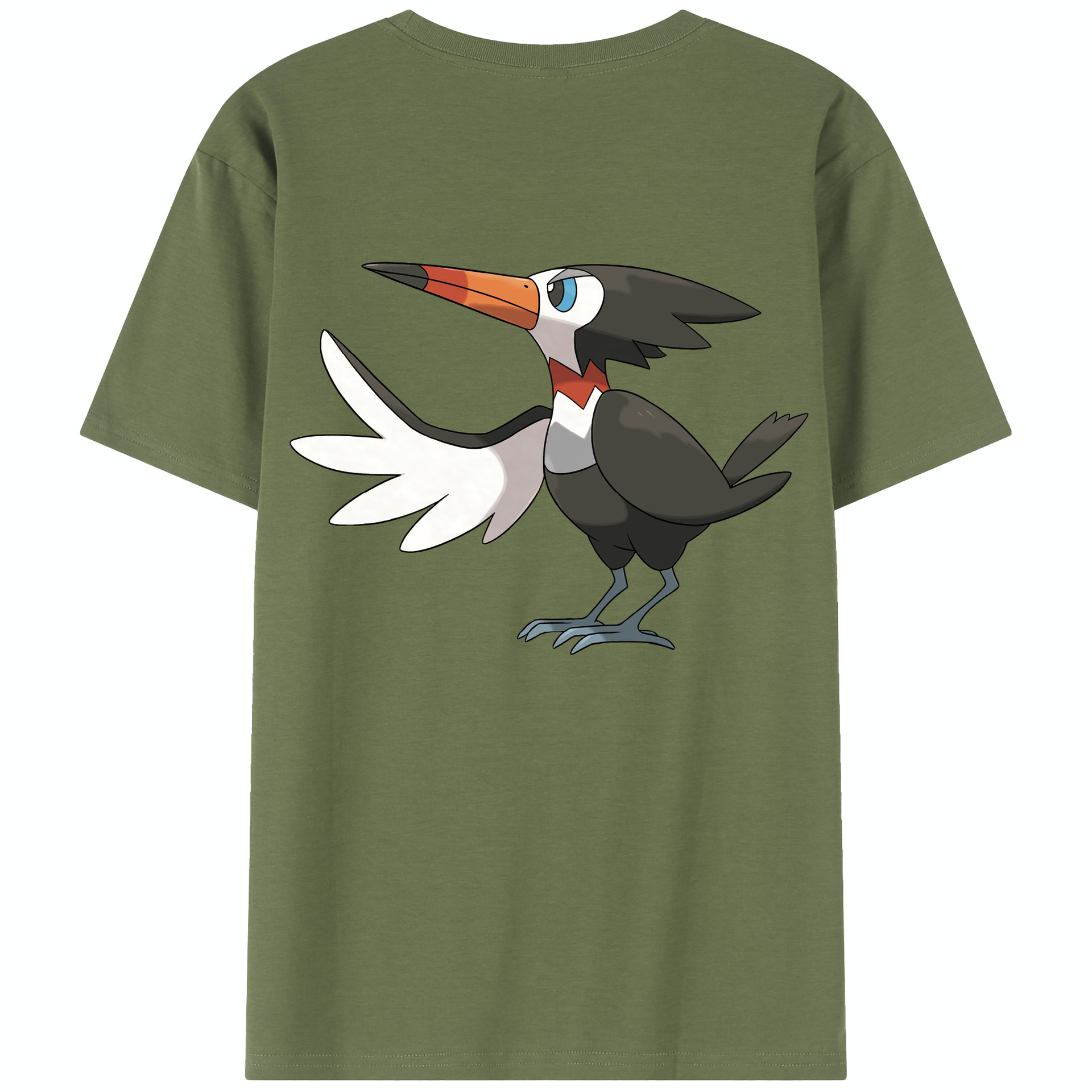 （画像用） ポケットモンスター Pokémon 綿100％半袖Tシャツ（背面プリント）